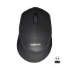 Miš Logitech brezžična optična M330 črna silent plus (910-004909) LOGITECH Miš Logitech brezžična optična M330 črna silent plus (910-004909)