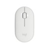 Miš Logitech brezžična + Bluetooth optična M350 bela Pebble (910-005716) LOGITECH Miš Logitech brezžična + Bluetooth optična M350 bela Pebble (910-005716)