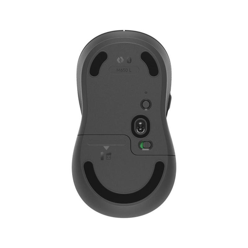 Miš brezžična + Bluetooth Logitech M650L 4000DPI Signature velikost L grafitna (910-006236) LOGITECH Miš brezžična + Bluetooth Logitech M650L 4000DPI Signature velikost L grafitna (910-006236)