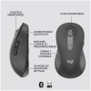 Miš brezžična + Bluetooth Logitech M650L 4000DPI za levičarje grafitna (910-006239) LOGITECH Miš brezžična + Bluetooth Logitech M650L 4000DPI za levičarje grafitna (910-006239)