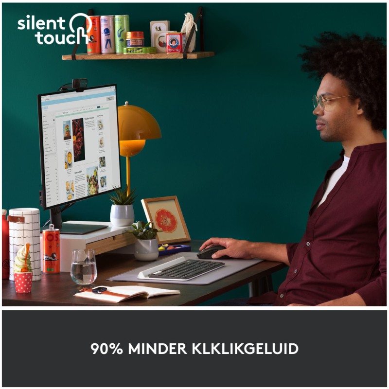 Miš brezžična + Bluetooth Logitech M650 medium 2000DPI Bolt reciever grafitna (910-006253) LOGITECH Miš brezžična + Bluetooth Logitech M650 medium 2000DPI Bolt reciever grafitna (910-006253)