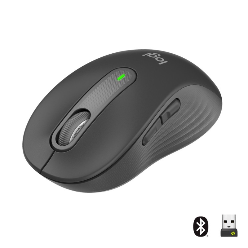 Miš brezžična + Bluetooth Logitech M650 medium 2000DPI Bolt reciever grafitna (910-006253) LOGITECH Miš brezžična + Bluetooth Logitech M650 medium 2000DPI Bolt reciever grafitna (910-006253)