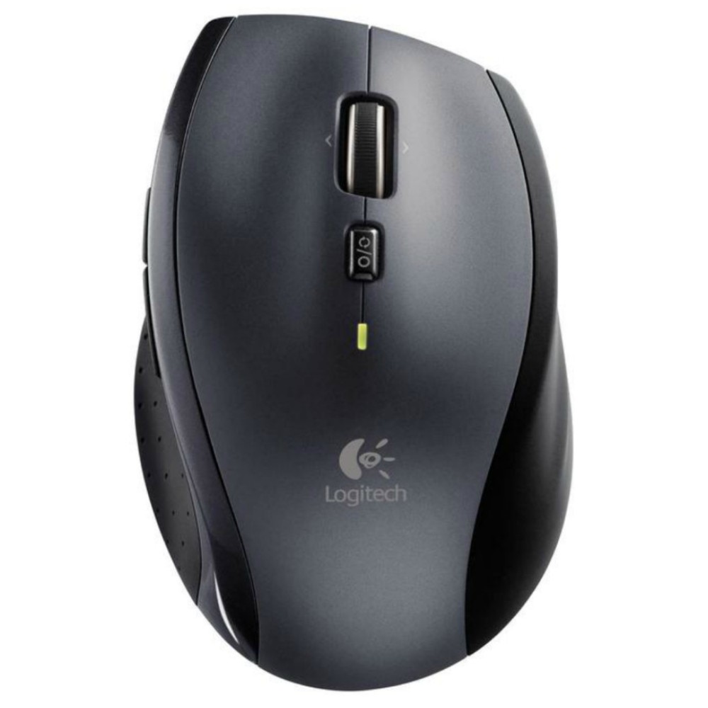 Miš Logitech brezžična M705 Marathon optična za notesnike temno siva nano 1000DPI (910-001949)