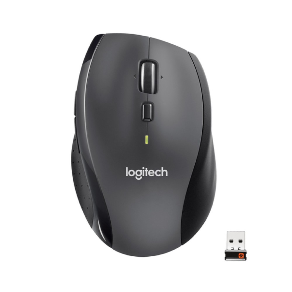 Miš Logitech brezžična M705 Marathon optična za notesnike temno siva nano 1000DPI (910-001949)