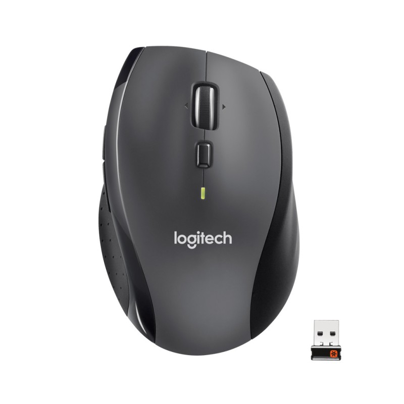 Miš Logitech brezžična M705 Marathon OEM optična za notesnike temno siva nano 1000DPI (910-006034) LOGITECH Miš Logitech brezžična M705 Marathon OEM optična za notesnike temno siva nano 1000DPI (910-006034)