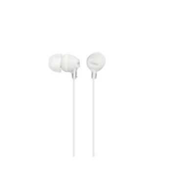 Slušalke Sony 3.5 z ušesnimi cepki MDREX15LPW - bele Slušalke Sony 3.5 z ušesnimi cepki MDREX15LPW - bele