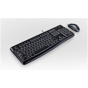 Tipkovnica in miš Logitech USB K120 US international črna (920-002563) Tipkovnica in miš Logitech USB K120 US international črna (920-002563)