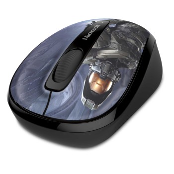 Miš Microsoft brezžična Mobile 3500 - Halo Edition optična črna Miš Microsoft brezžična Mobile 3500 - Halo Edition optična črna