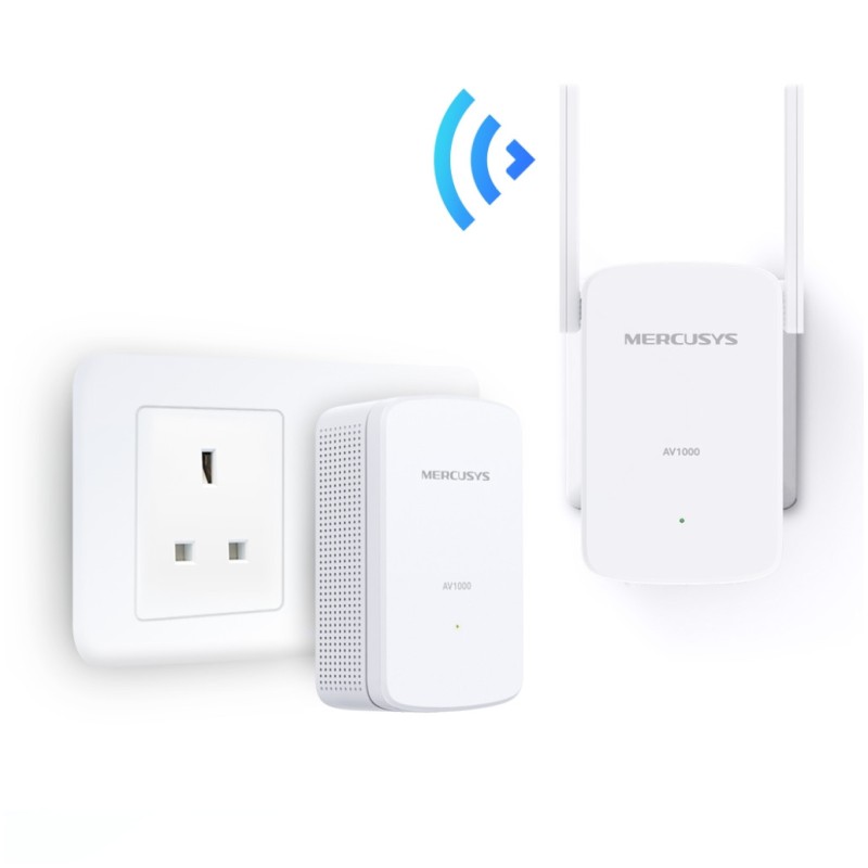 HPAV Powerline 1xLAN RJ45 220V MERCUSYS 300Mb/s (1+1) WLAN (MP510) MERCUSYS HPAV Powerline 1xLAN RJ45 220V MERCUSYS 300Mb/s (1+1) WLAN (MP510)
