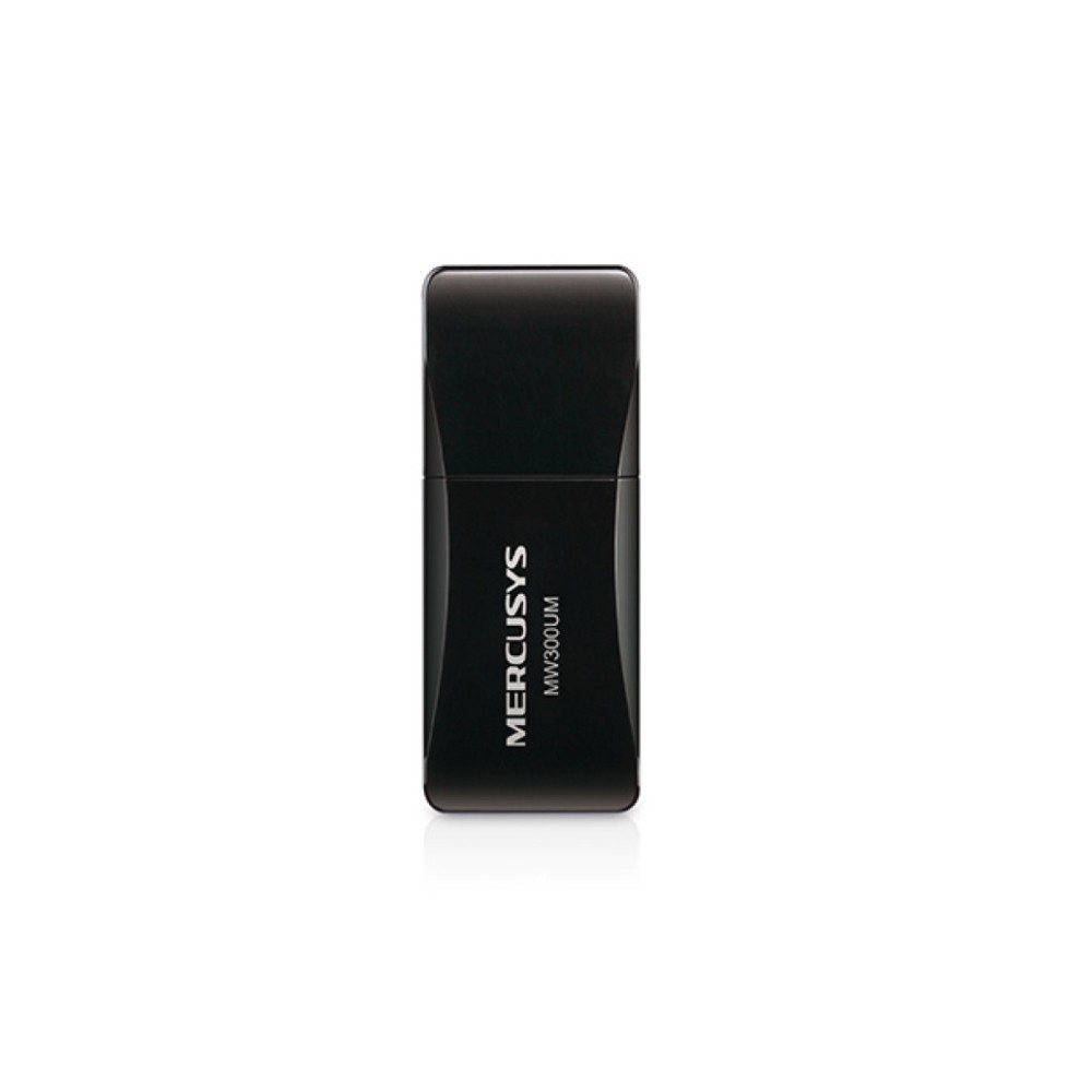 Brezžični mrežni adapter USB 2.0 MERCUSYS WiFi4 802.11n N300 300Mbit/s Nano (MW300UM) MERCUSYS Brezžični mrežni adapter USB 2.0 MERCUSYS WiFi4 802.11n N300 300Mbit/s Nano (MW300UM)