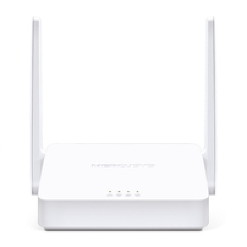 Usmerjevalnik brezžični MERCUSYS WiFi4 802.11n N300 300Mbit/s 3xLAN 2x antena (MW302R) MERCUSYS Usmerjevalnik brezžični MERCUSYS WiFi4 802.11n N300 300Mbit/s 3xLAN 2x antena (MW302R)