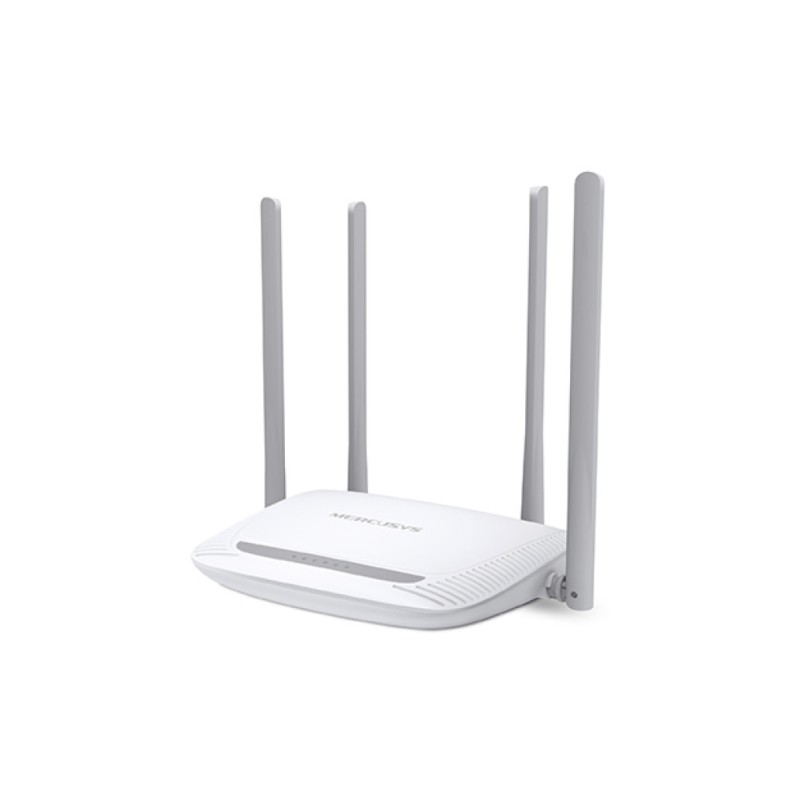 Usmerjevalnik brezžični MERCUSYS WiFi4 802.11n N300 300Mbit/s 3xLAN 4x antena (MW325R) MERCUSYS Usmerjevalnik brezžični MERCUSYS WiFi4 802.11n N300 300Mbit/s 3xLAN 4x antena (MW325R)
