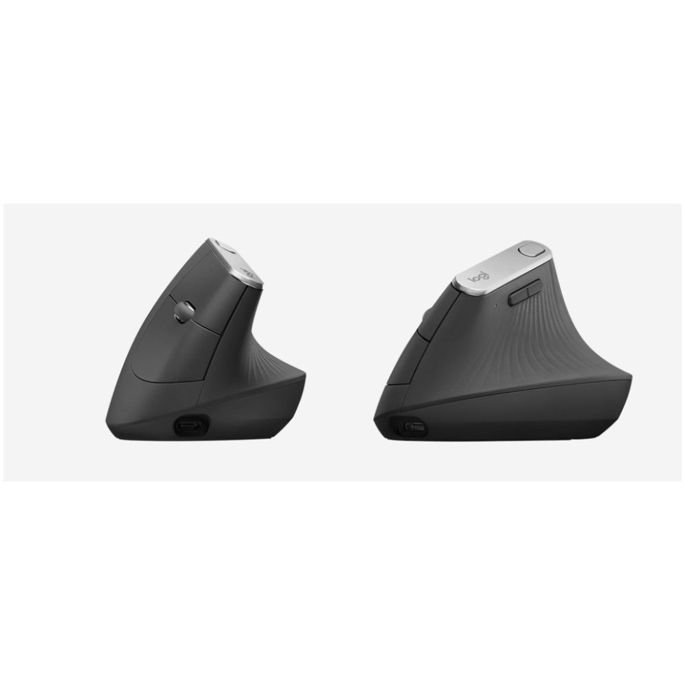 Miš brezžična + Bluetooth napredno ergonomska Logitech MX Vertical USB-C silent Unifying grafitna (910-005448) LOGITECH Miš brezžična + Bluetooth napredno ergonomska Logitech MX Vertical USB-C silent Unifying grafitna (910-005448)