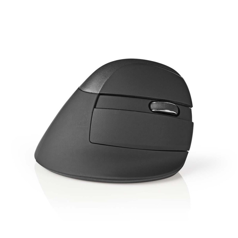 Miš Ergonomska Brežična Nedis 1600 dpi 6 tipk (ERGOMSMWS100BK) Nedis Miš Ergonomska Brežična Nedis 1600 dpi 6 tipk (ERGOMSMWS100BK)