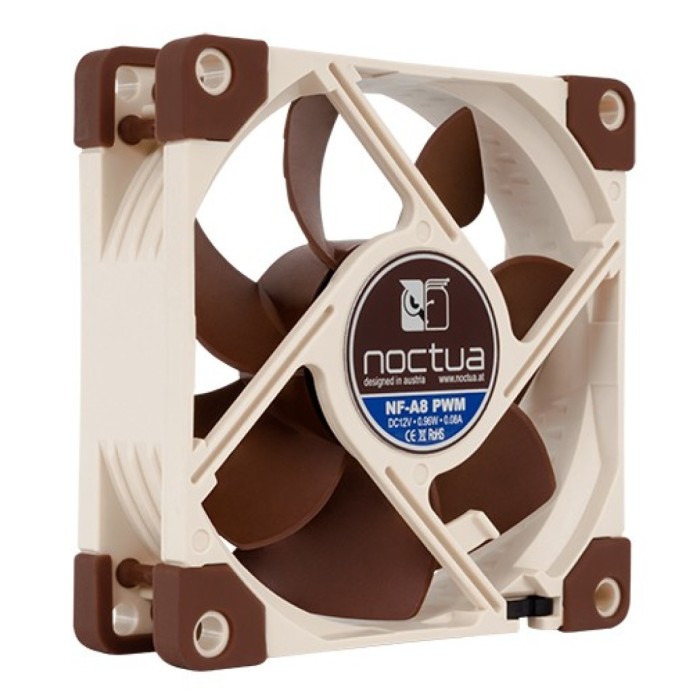 Ventilator Noctua NF-A8 PWM 80mm, rjava Ventilator Noctua NF-A8 PWM 80mm, rjava