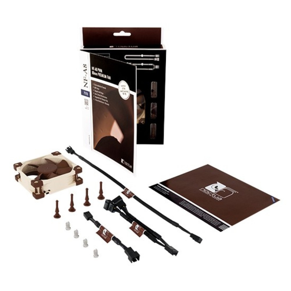 Ventilator Noctua NF-A8 PWM 80mm, rjava