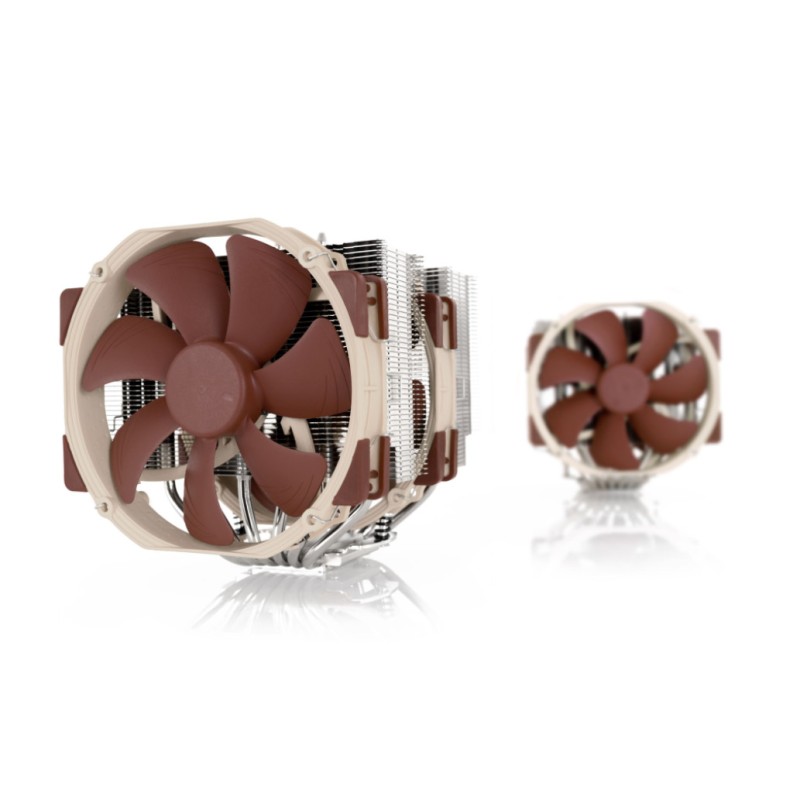 Zračni hladilnik Noctua NH-D15 - 24,6 dB 160mm rjava (NH-D15) Noctua Zračni hladilnik Noctua NH-D15 - 24,6 dB 160mm rjava (NH-D15)
