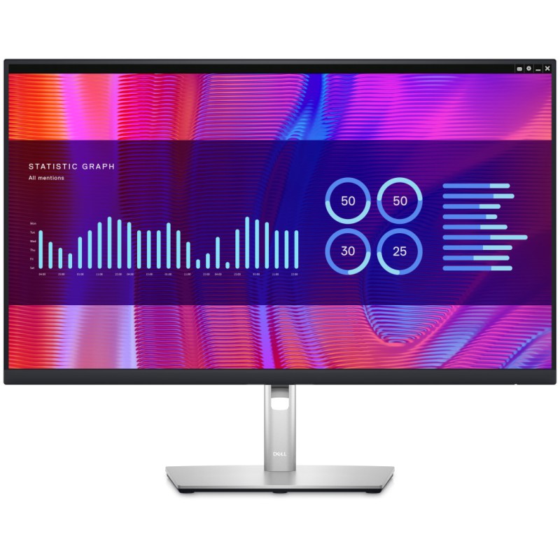Monitor Dell 68,6 cm (27,0) P2723DE 2560x1440 IPS 5ms HDMI DisplayPort USB-C 90W DP-Out 4xUSB3.2 Pivot sRGB99% RJ45 Dell Monitor Dell 68,6 cm (27,0) P2723DE 2560x1440 IPS 5ms HDMI DisplayPort USB-C 90W DP-Out 4xUSB3.2 Pivot sRGB99% RJ45