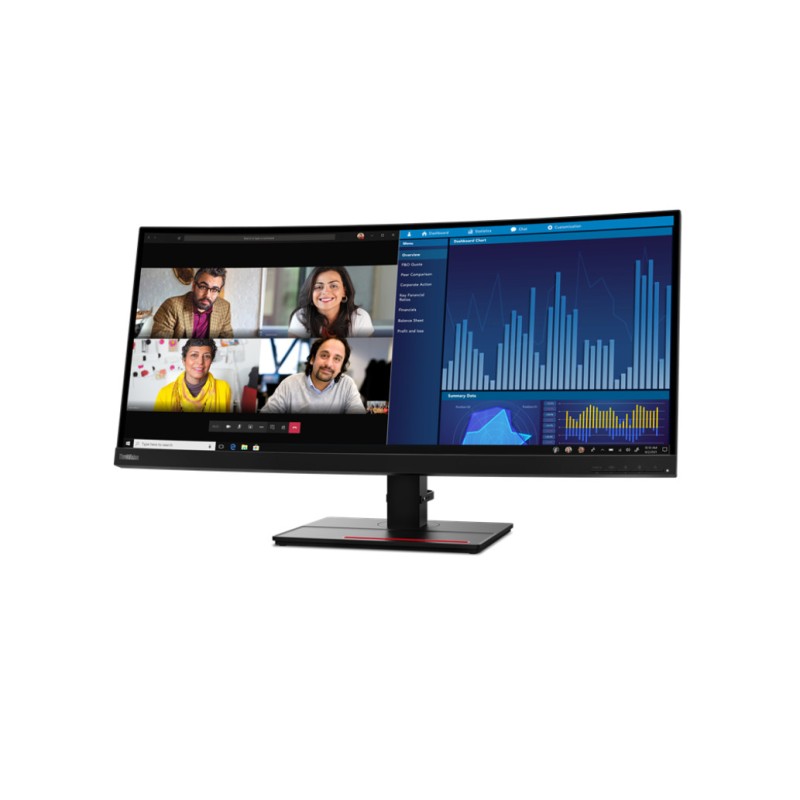 Monitor Lenovo 86,4 cm (34,0) P34w-20 3440x1440 Curved 75Hz VA 6ms 2xHDMI DisplayPort USB-C 100W 4xUSB3.2 Zvočniki sRGB99% RJ45 Lenovo Monitor Lenovo 86,4 cm (34,0) P34w-20 3440x1440 Curved 75Hz VA 6ms 2xHDMI DisplayPort USB-C 100W 4xUSB3.2 Zvočniki sRGB99% RJ45
