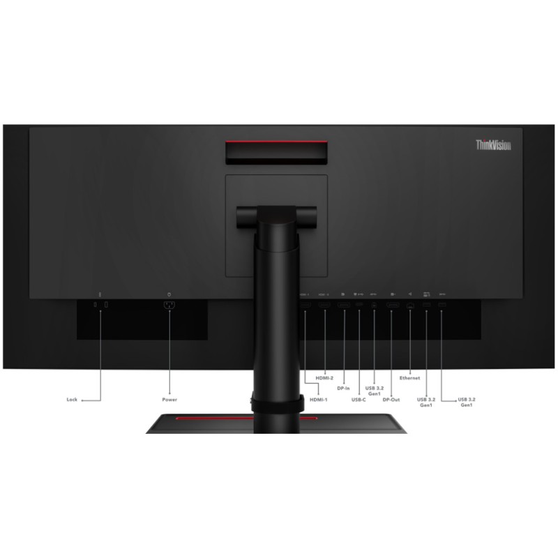 Monitor Lenovo 86,4 cm (34,0) P34w-20 3440x1440 Curved 75Hz VA 6ms 2xHDMI DisplayPort USB-C 100W 4xUSB3.2 Zvočniki sRGB99% RJ45 Lenovo Monitor Lenovo 86,4 cm (34,0) P34w-20 3440x1440 Curved 75Hz VA 6ms 2xHDMI DisplayPort USB-C 100W 4xUSB3.2 Zvočniki sRGB99% RJ45
