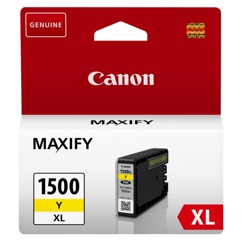 Canon PGI-1500XL Y Yellow kartuša Canon Canon PGI-1500XL Y Yellow kartuša