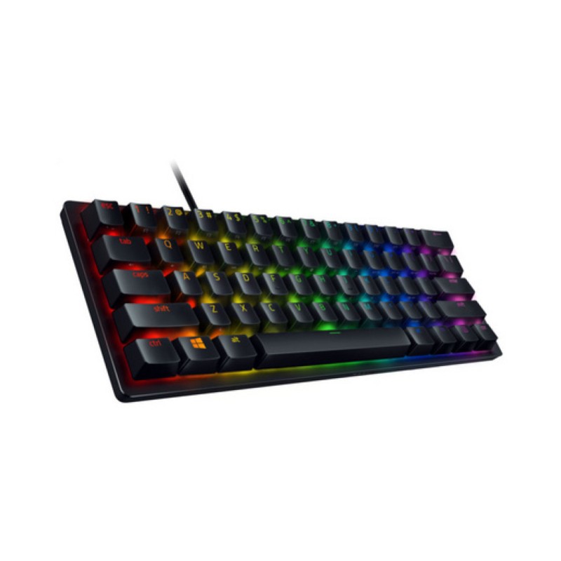 Gaming Tipkovnica Žična Razer Huntsman Mini Mercury US international | SLO gravura črna RGB (RZ03-03390200-R3M1) Razer Gaming Tipkovnica Žična Razer Huntsman Mini Mercury US international | SLO gravura črna RGB (RZ03-03390200-R3M1)