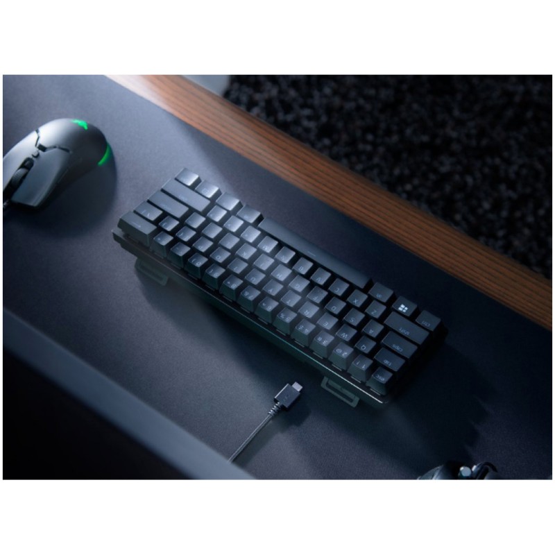 Gaming Tipkovnica Žična Razer Huntsman Mini Mercury US international | SLO gravura črna RGB (RZ03-03390200-R3M1) Razer Gaming Tipkovnica Žična Razer Huntsman Mini Mercury US international | SLO gravura črna RGB (RZ03-03390200-R3M1)