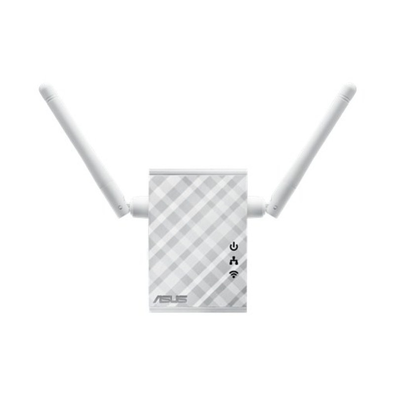 Razširitev brezžičnega omrežja Asus WiFi4 802.11n N300 300Mbit/s 1xRJ45 2x antena (RP-N12) ASUS Razširitev brezžičnega omrežja Asus WiFi4 802.11n N300 300Mbit/s 1xRJ45 2x antena (RP-N12)