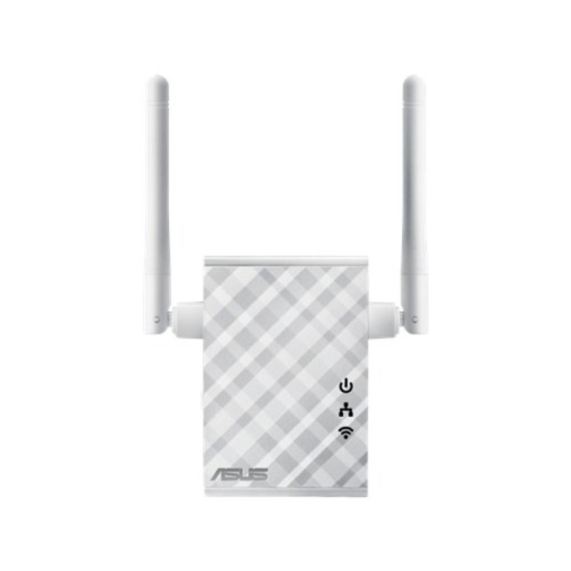 Razširitev brezžičnega omrežja Asus WiFi4 802.11n N300 300Mbit/s 1xRJ45 2x antena (RP-N12) ASUS Razširitev brezžičnega omrežja Asus WiFi4 802.11n N300 300Mbit/s 1xRJ45 2x antena (RP-N12)