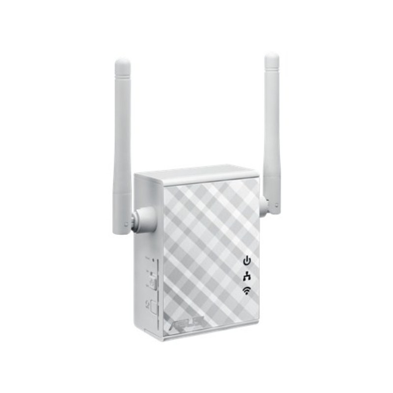 Razširitev brezžičnega omrežja Asus WiFi4 802.11n N300 300Mbit/s 1xRJ45 2x antena (RP-N12) ASUS Razširitev brezžičnega omrežja Asus WiFi4 802.11n N300 300Mbit/s 1xRJ45 2x antena (RP-N12)
