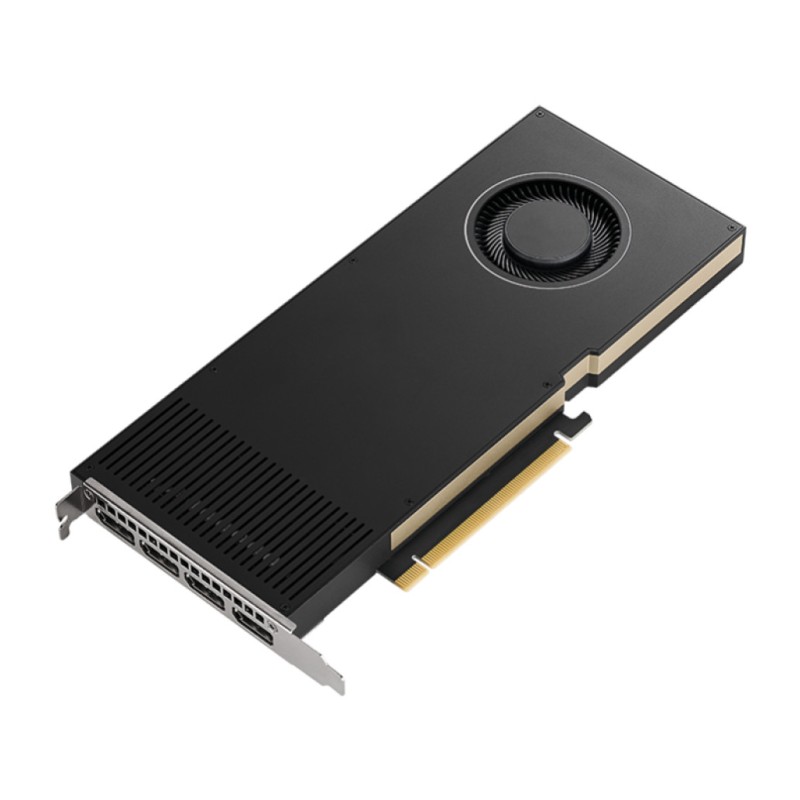 Grafična kartica RTX A4000 PNY Quadro - 16GB GDDR6 ECC  | 4xDisplayport 1.4a OEM (adapterji niso vključeni) (VCNRTXA4000-SB) PNY Grafična kartica RTX A4000 PNY Quadro - 16GB GDDR6 ECC  | 4xDisplayport 1.4a OEM (adapterji niso vključeni) (VCNRTXA4000-SB)