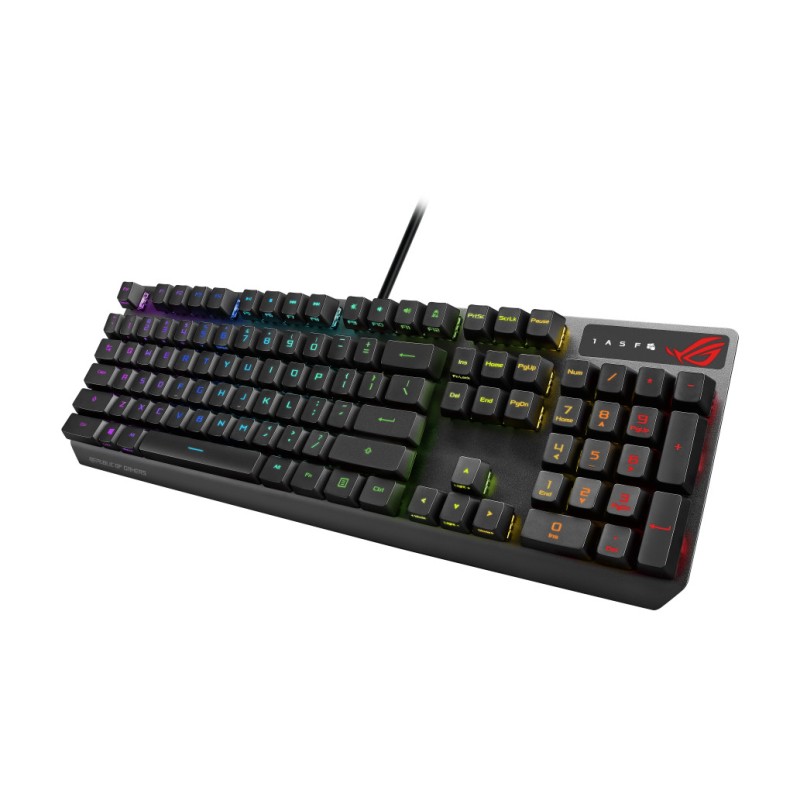Tipkovnica Asus Gaming ROG Strix Scope RX RGB USB US QUERTY, SLO gravura (90MP0240-BKUA00) ASUS Tipkovnica Asus Gaming ROG Strix Scope RX RGB USB US QUERTY, SLO gravura (90MP0240-BKUA00)