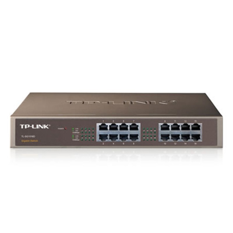STIKALO 16-PORT TP-Link 100/1000 Rack (TL-SG1016D) TP-LINK STIKALO 16-PORT TP-Link 100/1000 Rack (TL-SG1016D)