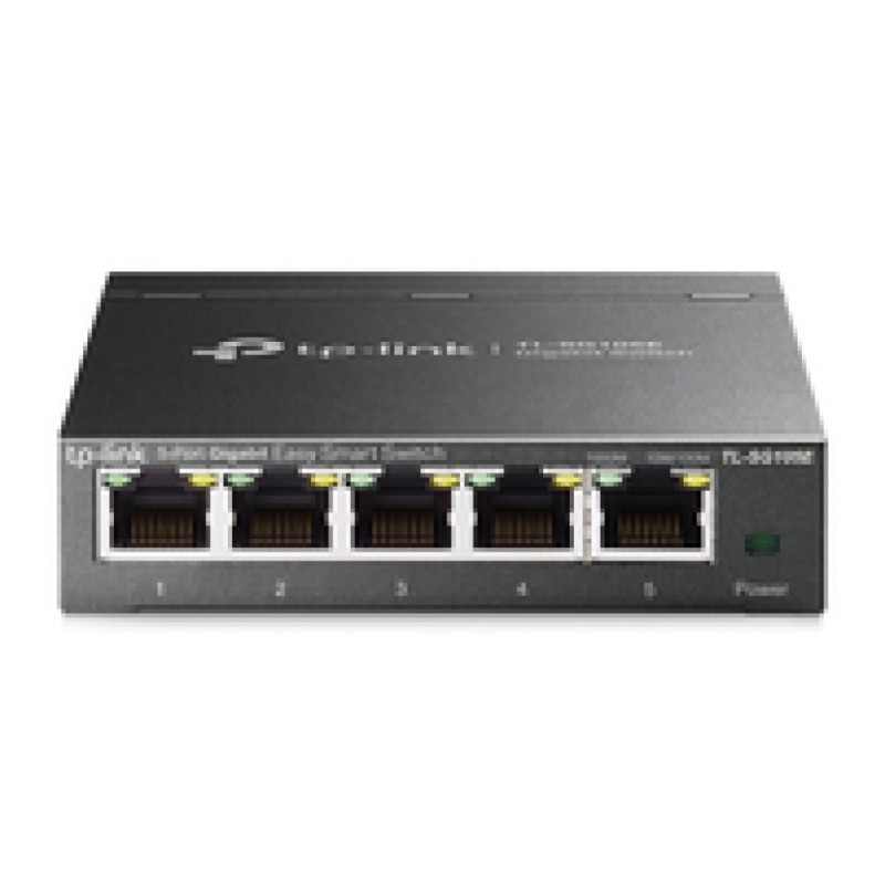 STIKALO 5-PORT TP-Link Easy Smart 100/1000 (TL-SG105E) TP-LINK STIKALO 5-PORT TP-Link Easy Smart 100/1000 (TL-SG105E)