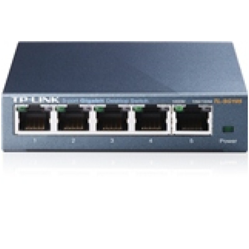 STIKALO 5-PORT TP-Link Easy Smart 100/1000 (TL-SG105E) TP-LINK STIKALO 5-PORT TP-Link Easy Smart 100/1000 (TL-SG105E)