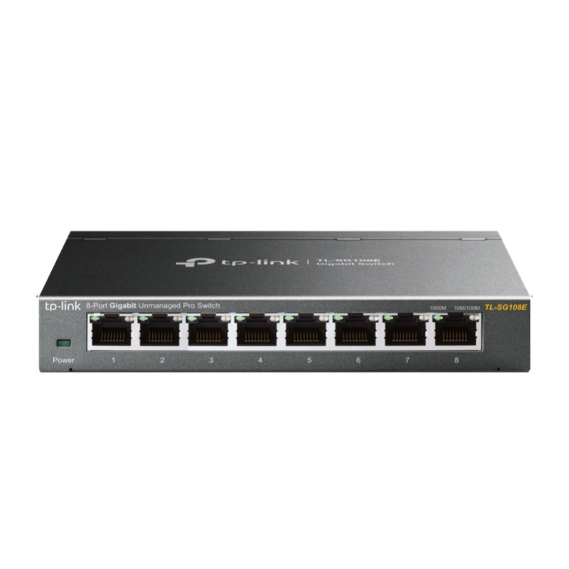 STIKALO 8-PORT TP-Link 100/1000 (TL-SG108E) TP-LINK STIKALO 8-PORT TP-Link 100/1000 (TL-SG108E)