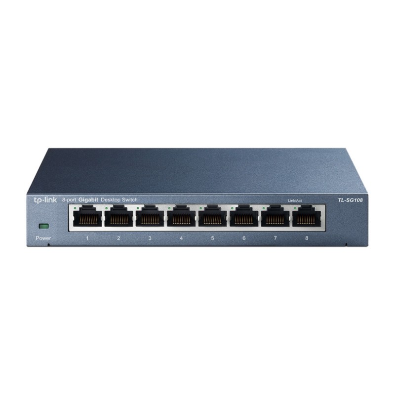 STIKALO 8-PORT TP-Link 100/1000 (TL-SG108E) TP-LINK STIKALO 8-PORT TP-Link 100/1000 (TL-SG108E)