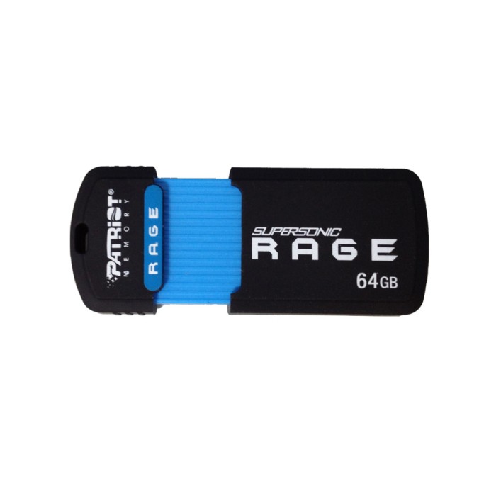 Spominski ključek 64GB USB 3.1 Patriot Supersonic Rage 180/50 MB/s (PEF64GSRUSB) Spominski ključek 64GB USB 3.1 Patriot Supersonic Rage 180/50 MB/s (PEF64GSRUSB)
