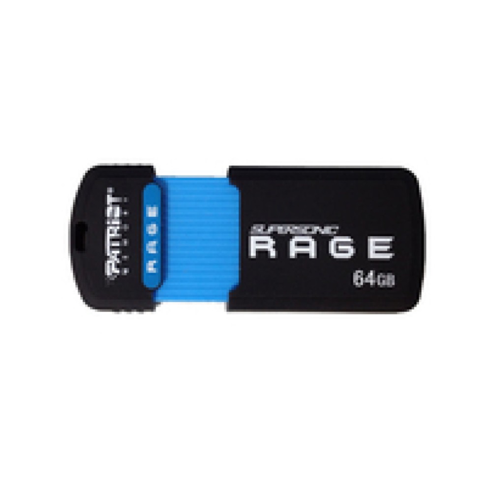 Spominski ključek 64GB USB 3.1 Patriot Supersonic Rage 180/50 MB/s (PEF64GSRUSB) PATRIOT Spominski ključek 64GB USB 3.1 Patriot Supersonic Rage 180/50 MB/s (PEF64GSRUSB)