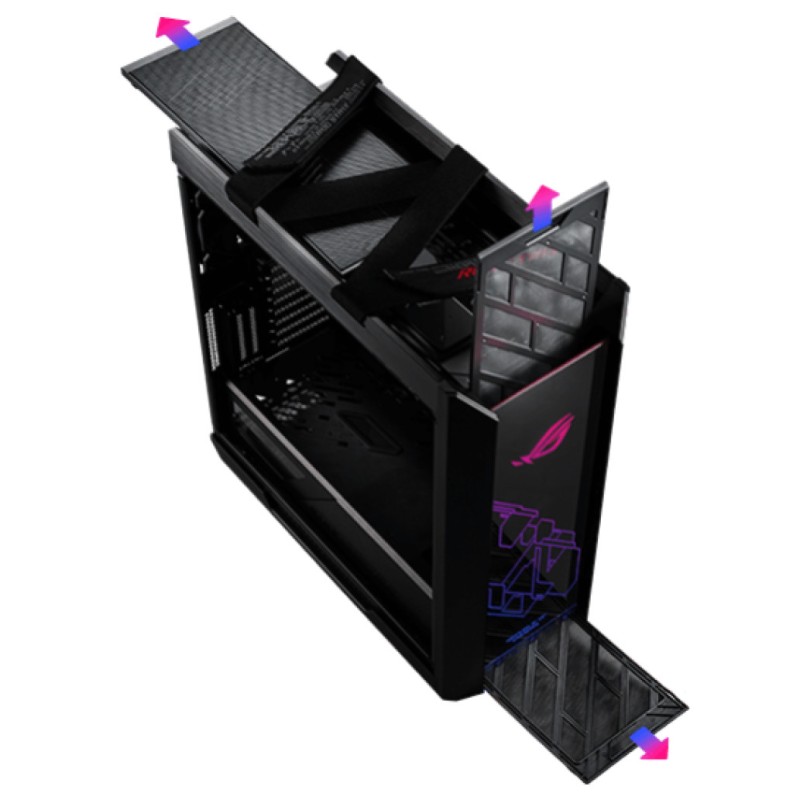 Ohišje Asus ROG Strix Helios GX601 ATX - črna RGB ASUS Ohišje Asus ROG Strix Helios GX601 ATX - črna RGB