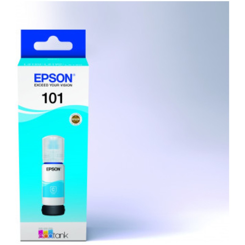 Epson 101 črnilo cyan 70ml C13T03V24A za 6000 strani Epson Epson 101 črnilo cyan 70ml C13T03V24A za 6000 strani