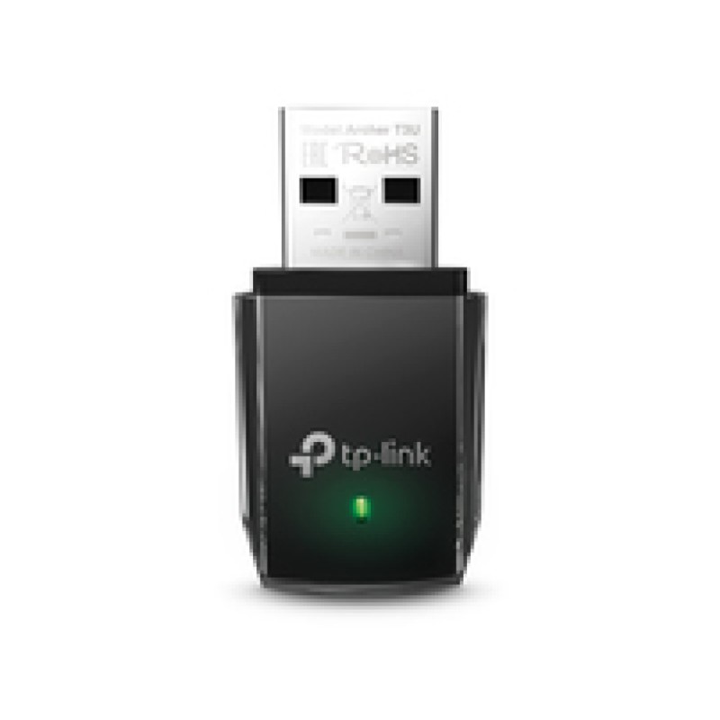 Brezžični mrežni adapter USB 3.0 TP-Link WiFi5 802.11ac AC1300 867Mbit/s Dualband MU-MIMO Nano (Archer T3U) TP-LINK Brezžični mrežni adapter USB 3.0 TP-Link WiFi5 802.11ac AC1300 867Mbit/s Dualband MU-MIMO Nano (Archer T3U)
