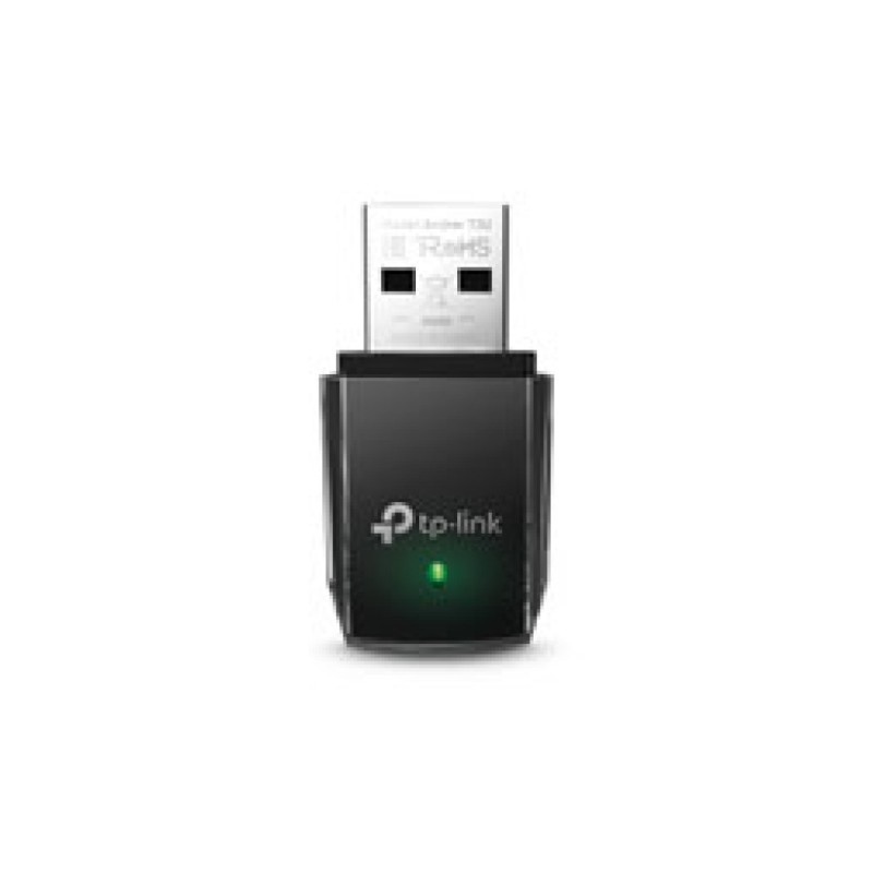 Brezžični mrežni adapter USB 3.0 TP-Link WiFi5 802.11ac AC1300 867Mbit/s Dualband MU-MIMO Nano (Archer T3U) TP-LINK Brezžični mrežni adapter USB 3.0 TP-Link WiFi5 802.11ac AC1300 867Mbit/s Dualband MU-MIMO Nano (Archer T3U)