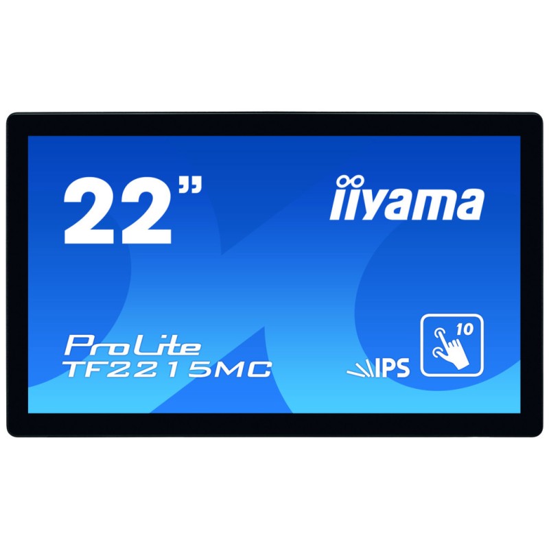 Monitor Touch 54,6 cm (21,5) Iiyama OpenFrame TF2215MC-B2 IPS 14ms VGA HDMI DisplayPort USB Iiyama Monitor Touch 54,6 cm (21,5) Iiyama OpenFrame TF2215MC-B2 IPS 14ms VGA HDMI DisplayPort USB