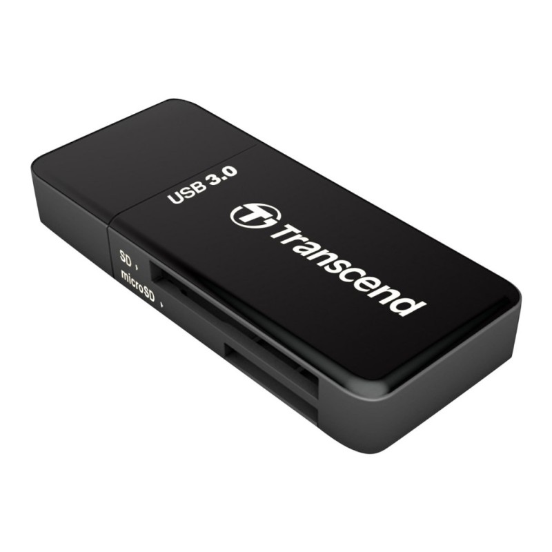 Zunanji čitalec kartic Transcend USB 3.1 za SD microSD črn (TS-RDF5K)