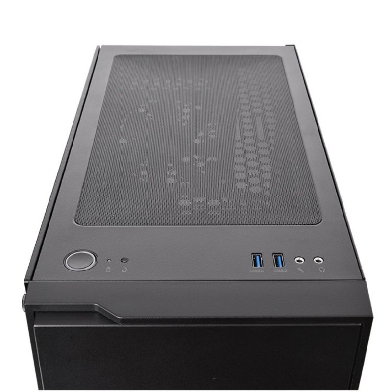 Ohišje Thermaltake H100 TG MidiATX - črna Thermaltake Ohišje Thermaltake H100 TG MidiATX - črna