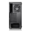 Ohišje Thermaltake H100 TG MidiATX - črna