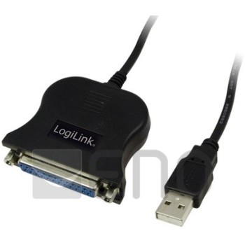 Adapter USB => Paralel (25-pin ženski) 1,5m LogiLink (UA0054A) EOLS-P Adapter USB => Paralel (25-pin ženski) 1,5m LogiLink (UA0054A) EOLS-P