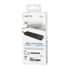 HUB USB-C => 3x USB 3.0 tip A 1x USB-C Thunderbolt 3 LogiLink (UA0311) LOGILINK HUB USB-C => 3x USB 3.0 tip A 1x USB-C Thunderbolt 3 LogiLink (UA0311)