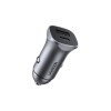 Avto polnilec 12V/24V => USB-A + USB-C UGREEN 18W 2x USB PD Qualcomm Quick Charge 4.0 UGREEN Avto polnilec 12V/24V => USB-A + USB-C UGREEN 18W 2x USB PD Qualcomm Quick Charge 4.0